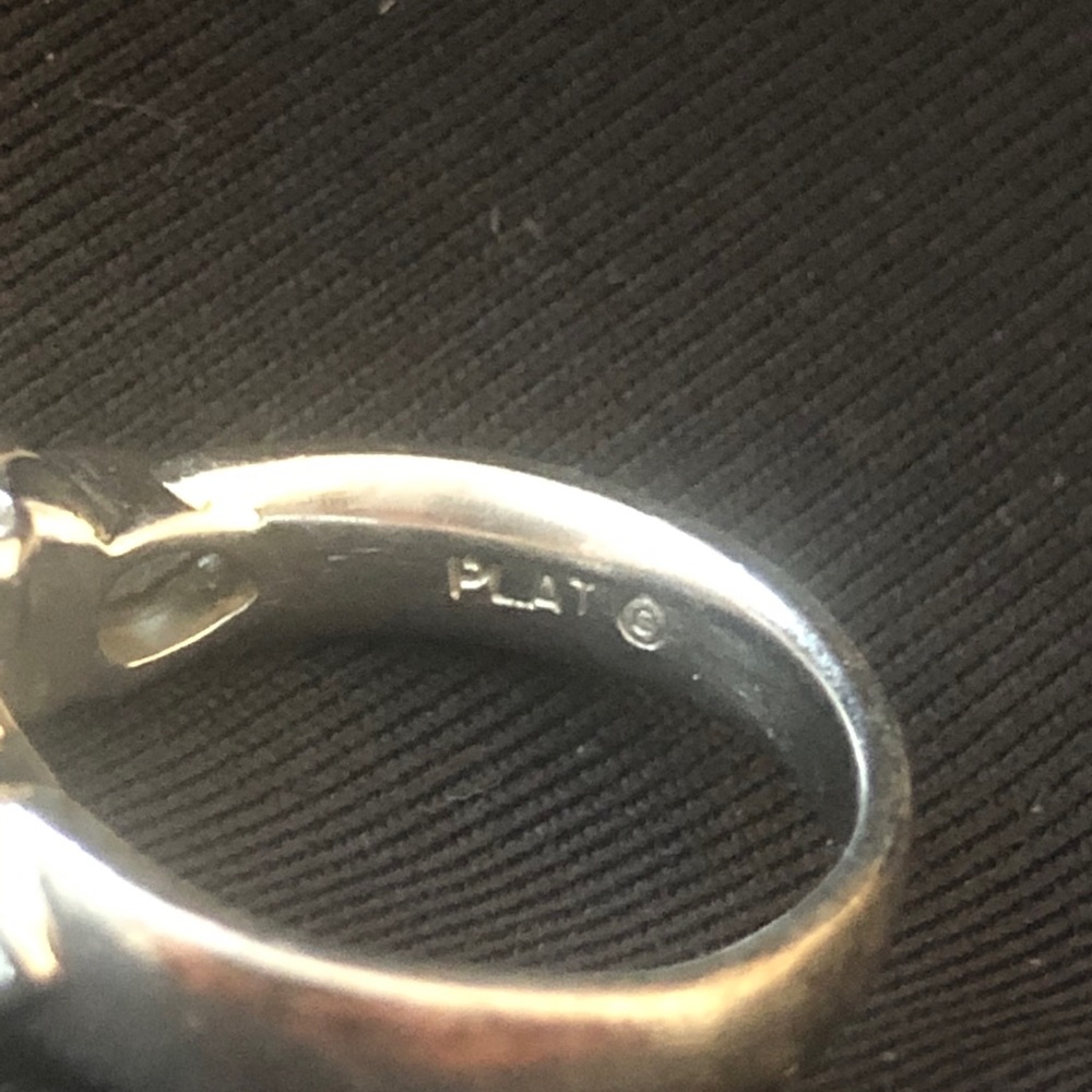 Verragio Platinum EGL cert Diamond Engagement Ring - Picture 4 of 16